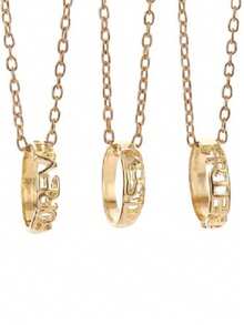 2pcs/Set Best Friends Heart Shaped Broken Heart Jigsaw Puzzle Pendant Necklaces, Bff Gift Valentines,Mom,Mother,Mother's Day,Gift