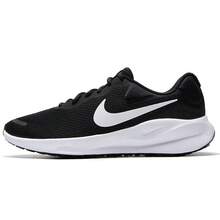Nike 新款轻质软底训练健身男子公路跑鞋，REVOLUTION 7 网眼透气户外运动鞋，舒适软底休闲日常轻便跑鞋，百搭必备 FB2207-001 男士 - 黑與白 - 查看 1