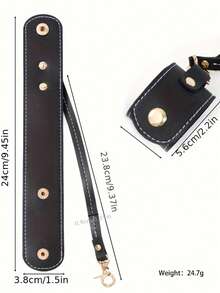 PU Leather Multi-Functional Creative Glove Lanyard, Travel Scarf Storage Clip For Outings And Riding, Outdoor Essentials, Handsfree Storage, Sleek Clip, Creative Design, Highquality Accessory, Lightweight Material, Scarf Holder, Portable Organizer, Commuters, Cyclists, Utility Hooks