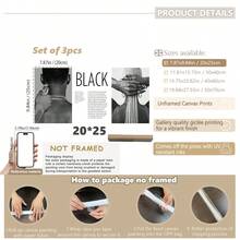 3pcs/Set, Canvas Hanging Painting, Framed Wall Decoration, And Women Art, Back View, Modern Fashion, Bar, Cafe, Family And Dormitory Wall Decoration, Room Decoration, Living Room Decoration, Bedroom, Dining Room Kitchen Decoration, Home Decoration