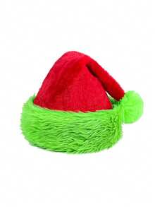 红绿毛绒帽子和精灵怪兽绿色手套，趣味情人节角色扮演服装，个性约会道具，绿色毛绒怪兽手套，服装配饰，多色派对服装套装 - 彩色 - 查看 8