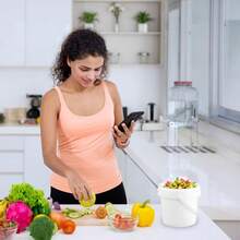 10Pcs 0.4Gallon Plastic  Buckets, White Bucket With Lid And Handle, Small Paint Containers With Lids For Multipurpose Paint Water Art Crafts Projects Garage Organization(50.7oz) - 1 - 查看 9