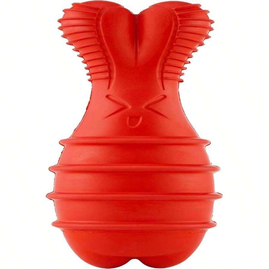 Outward Hound Grunt Fetch Stick Dog Toy, Bunny, Red - MàuA - Xem 1