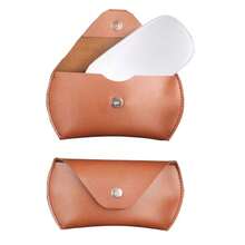 Compatible With Apple Magic Mouse 1/2 Magnetic Buckle Storage Case, Protective Case, Portable Mouse Storage Bag, Faux Leather