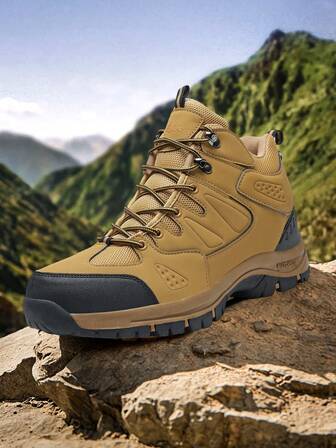 Nuevos zapatos profesionales de montañismo para hombres, botas profesionales de montañismo, botas de montañismo de caña alta, zapatos de escalada al aire libre, zapatos deportivos para senderismo, ligeros, resistentes a la humedad y al desgaste, zapatos profesionales de montañismo para exteriores; botas de senderismo, botas de montañismo de alta calidad para exteriores, zapatos de viaje.