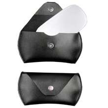 Compatible With Apple Magic Mouse 1/2 Magnetic Buckle Storage Case, Protective Case, Portable Mouse Storage Bag, Faux Leather