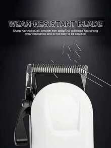 Hair Trimmer & Clipper Blades & Accessories - White - View 3