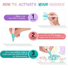 MMSZHL 8 Pcs Marcadores de Gis Borrables En y Húmedo, Marcadores de Gis Líquido, Colores Brillosos, Borrable y de Secado Rápido, para Blackboa, Espejos, Ventanas, Vidrio de Coche (6 mm) - 6 milímetros - Ver 8