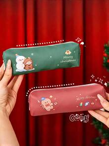 1 Stück transparente Mesh Federtasche, tragbare Aufbewahrung geeignet für Schüler Mesh Federtasche, Reißverschluss Mesh Tasche, multifunktionale transparente Federtasche Aufbewahrungstasche, geeignet für Büromaterial, Kosmetik, Reisezubehör, für Schulmaterial, Schulanfang, Weihnachtsdekoration, Weihnachtsgeschenke