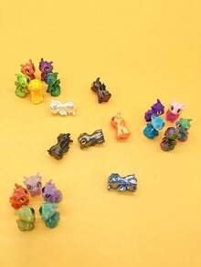 1/5/10 piezas Lindos mini dragones impresos en 3D, decoración adorable para el hogar, la oficina y el coche, adecuado para Halloween, Pascua, Navidad, Día del Padre, Día de la Madre, decoración de fiesta de cumpleaños