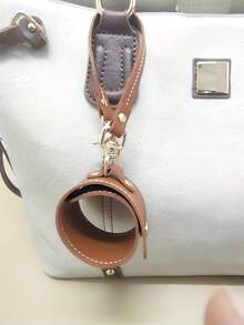 PU Leather Multi-Functional Creative Glove Lanyard, Travel Scarf Storage Clip For Outings And Riding, Outdoor Essentials, Handsfree Storage, Sleek Clip, Creative Design, Highquality Accessory, Lightweight Material, Scarf Holder, Portable Organizer, Commuters, Cyclists, Utility Hooks