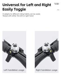 WEST BIKING Ultra-Loud Bicycle Bell - Folding Mountain Bike Bell For Road/City Bicycle | Cycling Accessories