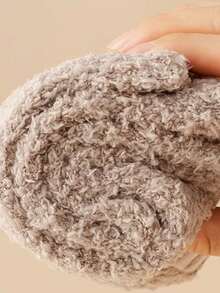 1/2/3/5 Đôi tất lông cừu san hô mềm mại, tất ngủ dày ấm áp dùng ở nhà, dành cho bà bầu, mùa thu/đông, một cỡ 35-43 - Nhiều màu - Xem 2