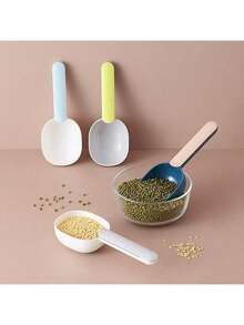 Multifunctional Measuring Cup And Rice Spoon, Simple Nordic Style Kitchen Tool - Multicolor - View 1