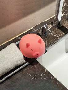 1/2浴室沐浴球水豚沐浴球沐浴洗面奶沐浴搓澡海绵可爱柔软沐浴擦浴用品可爱礼物动物沐浴球 - 彩色 - 查看 13