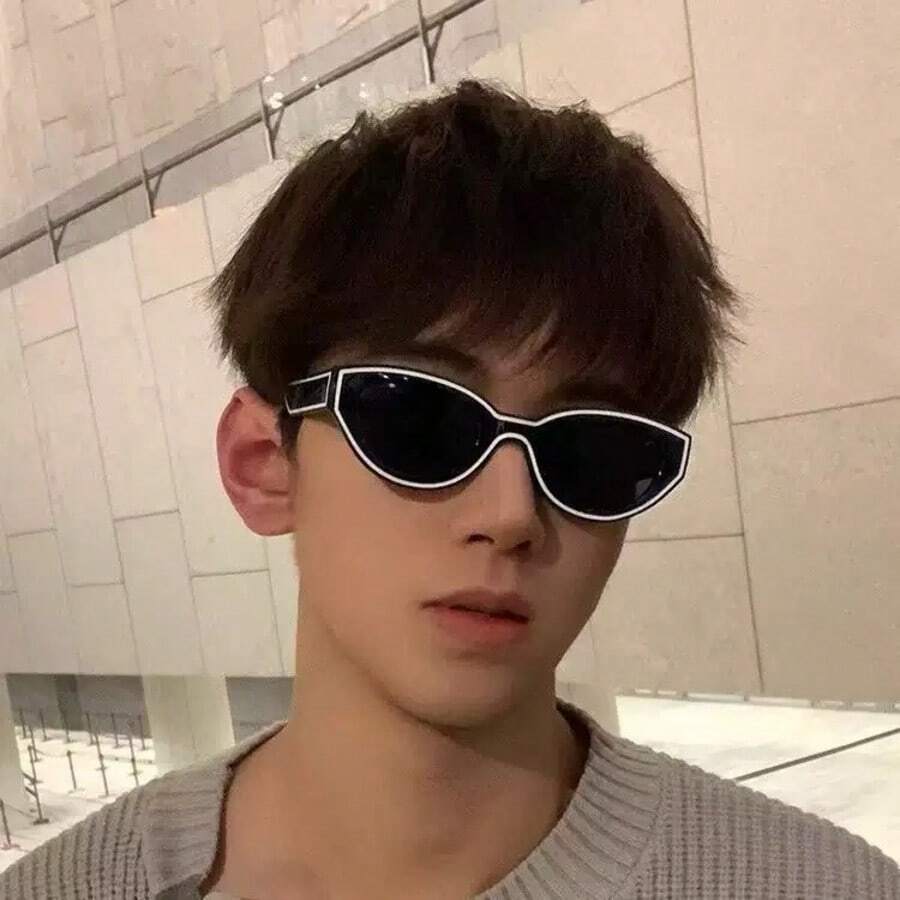 1 Pair Women's Cat Eye Y2K Runway Street Style Outdoor Sports Fashion Glasses