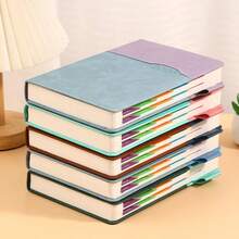 2026 Daily Planner – PU Leather Hardcover, 320 Pages – Color-Block Design In 6 Styles – Date Stamp, Secure Closure – Modern Productivity Journal For Office & Personal Use