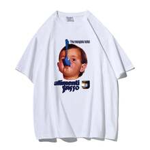 American Cotton Round Neck Short Sleeve T-Shirt For Men