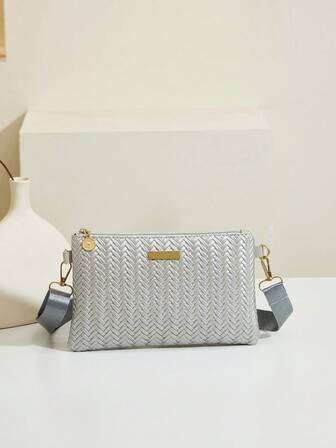 New Stylish Rhombus Pattern Women's Handbag, Versatile Shoulder Bag, Crossbody Bag, Commuter Bag, Suitable For Women, Office Ladies, Middle-Aged Mothers, Professional White-Collar Workers, Commuting And Outdoor Use