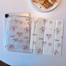 Compatible With IPad 9th Gen 10.2" / New IPad Air 6 / IPad 10th Gen / Air 11 (M3) / IPad 11 (A16 2025) / IPad Pro 11, Tri-Fold Full Coverage Tablet Protective Case, Smart Sleep/Wake, Compatible With Redmi Pad SE 11", Compatible With Huawei MatePad SE 11" 2024 / MatePad 11.5 S - Multicolor - View 15