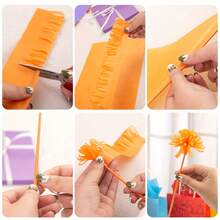 SHINDEL [Multicolor Tissue Paper] 360 Sheets Gift Tissue Paper | 11.4 X 7.9 Inch Gift Wrapping Paper For Arts, Crafts, Wedding, Birthday Party, Festival Decorations In Bulk, Mother's Day And All Occasions, Valentine, DIY Easter,Mother's Day Gifts - 彩色 - 查看 4