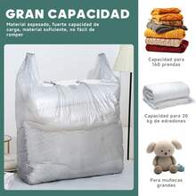 QICHEN 20 Bolsas de Mudanza Resistentes Grandes, Bolsas de Almacenamiento Extragrandes Resistentes, Peso portador 25KG - 1 - Ver 6