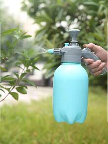 1pc 2L/3L, 67.64oz/101.45oz Watering Can, Adjustable Nozzle Garden Sprayer Bottle, Heavy Duty Anti-Drop Pressure Spray Bottle With Graduated Scale For Outdoor Gardening, Car Wash, Surface Disinfection