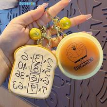 Doraemon Keychain Cute Cartoon Mini Pendant Keychain Gifts For Couples To Give To Relatives And Friends On Festivals Clothing, Car Keys, Pendants, DIY Beautiful Keychains, Figurines, And Ornaments