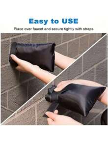 1/2/4 pièces Housse de protection pour robinet de jardin extérieur, veste isolante anti-gel pour robinet extérieur