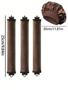 5pcs/4pcs/3pcs Hair Styling Set + Sleep Cap, No Heat Curler, Convenient, Curling Tools, Hair Scrunchie Curler, Sleep Hairstyling Tools, Women Foam Hair Curler,Heatless Waves,Travel Essentials,Travel Essential,Hairstyle,Hairdressing,Curly Hair,Hair Rollers,Hair Curler,Heatless Curl,Heatless Curls,Hair Curlers,Rollers,Hair Curl,Rollers For Hair,Curly Hair Tools,Hair Rollers,Hair Roller,Curls Diffuser,Hair,Travel,Hair Products,Hair Tools,Hair Stuff,Barber,Barber Accessories,Barbershop,Hairdressing Equipment - Coffee - View 9