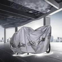 Newly Upgraded Thickened Bicycle Dustproof And Rainwater Cover Small Motorcycle Waterproof Cover For Outdoor Bicycles And Motorcycles Storage Peva Material Waterproof And Dustproof