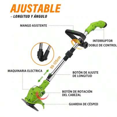 Desbrozadora Inalámbrica Podadora Eléctrica Plegable