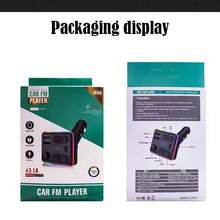 Transmisor Bluetooth Auto Manos Libres Cargador - Negro - Ver 4