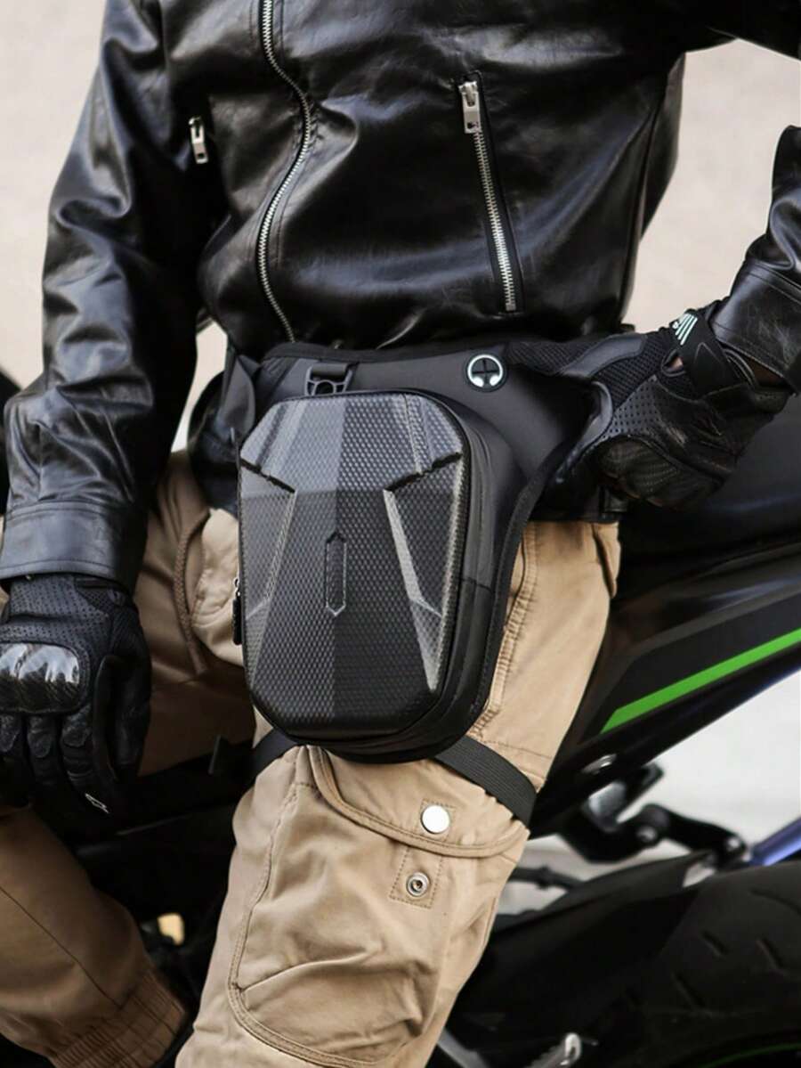 1pc Motorcycle Leg Bag, Waterproof Riding Motorcycle Crossbody Bag ...