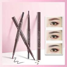 <China Select>Dual-Ended Eyebrow Pencil - Waterproof, Sweat-Resistant, Natural-Looking, Long-Lasting, Fade-Proof - 1# - 查看 3
