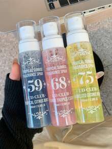 UD CLUB 1pc Brazilian Collection Spray Mist With Gift Box, Limit Edition Aromatherapy Indoor, Outdoor Air Freshener Fragrance Multi-Layered Heightened State Of Bliss Spray With Long Lasting Natural Fresh Charming Essentials, Releasing Elegant Janeiro Vanilla Coconut Floral Fruity Citrus Wood Aquatic Ocean Sea Scent For Dating, Party, Gathering, Traveling, Holiday, Home, Hotel, Office, Ideal Gift For Family, Relatives And Friends