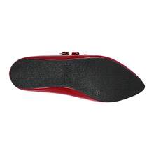 BERLIN LADIES' SHOES 705302-3 RED PATENT LEATHER - Red - View 3