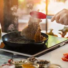 Pinzas de Cocina 3 PIEZAS, Pinzas de Silicona para Cocina de''/9''/12'', Pinzas Antiadherentes con un Cepillo de Silicona, Resistentes al Calor Hasta 480 ° F para Cocinar, Ensalada, BBQ - 1 - Ver 8