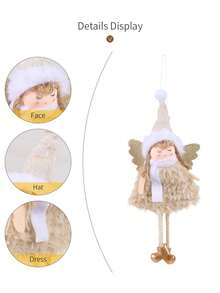 1PC Christmas Decorations Include Cute Angel Toys, Christmas Tree Decorations For Christmas, New Year, Valentine's Day, And Graduation Parties