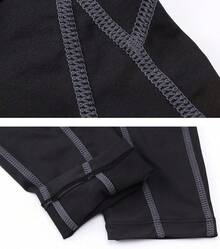 TendenciaPantalones de compresión para Hombre, Leggings Deportivos de Entrenamiento Bolsillo/sin BolsilloCalidad premium - Negro - Ver 10