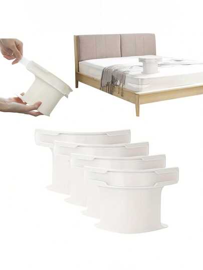 4 piezas de sujetadores triangulares antideslizantes para sábanas. Removibles y reutilizables, clips ocultos multifuncionales y prácticos para edredón, fijadores de sábanas, prevención de deslizamiento y desplazamiento en camas individuales, sin necesidad de agujas, hebillas de esquina invisibles y sin problemas, que evitan eficazmente que la sábana y el edredón se deslicen