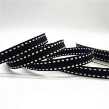 5 thước Anh ruy băng Grosgrain có dây thép 10mm dùng để trang trí đám cưới, Giáng sinh, làm nơ ruy băng thủ công, gói quà. - Chọn màu - Xem 11