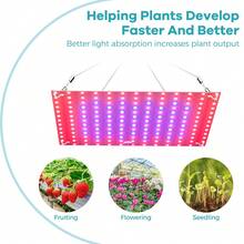 Full Spectrum LED Green Plant Grow Light AC100-277V UV IR Quantum Board Planting Fill Lamp 220V Sunlight Greenhouse Tent Growth Box Hydroponics System Red Blue 110V Flower Vegetable Bonsai Fruit Fish Tank Aquatic Plants Seeding Lights Potted Succulent Moss Cactus Cultivation Lighting With Hook EU Plug 81/169Leds