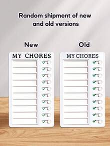 Quadro Reutilizável de Lista de Tarefas, Bloco de Notas Portátil de Lembretes Domésticos, Mensagem DIY, Lembrete de Planejamento de Viagem Familiar, Plano de Trabalho Diário, Fitness, Completar Tarefas no Prazo Certo, Caderno