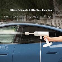 Mijia Xiaomi Wireless Car Wash Multi-Function Home Lithium-Ion High Pressure Multi-Mode Car Wash Water Gun Portable Car Wash Machine - White - View 4