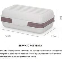 ón de Viaje, Bandeja deón de Baño Portátil con Bandeja Adecuada para Baño, Gimnasio (Gris) - Gris - Ver 3