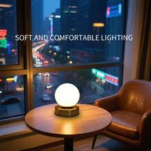 1 Stück kabellose LED Tischlampe, Metall Schreibtischlampe mit Fernbedienung, aufladbare Touch Nachtbeleuchtung mit 3 Farbtemperaturen und stufenloser Dimmfunktion, geeignet für Outdoor/Esszimmer/Schlafzimmer/Zuhause/Büroarbeit/Nachtfütterung