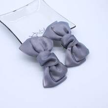 Modische abnehmbare Satinschleife Schuhclips, Schuhzubehör geeignet für verschiedene Schuhstile, Basic