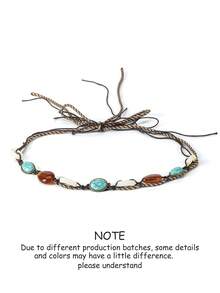 1pc Unisex Gemstone Decor Western Cowboy Hat, Hollow Print Straw Hat, Spring/Summer Travel Sun Beach Hat, Casual Sun Hat (After Receiving The Product, If The Brim Is Deformed, It Needs To Be Manually Adjusted Back)