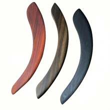 1 pieza Reposabrazos de madera de palo de rosa, ébano, madera roja con partes adhesivas antideslizantes, soporte de mano de madera duradero y fácil de limpiar para guitarras acústicas y clásicas, para mayor comodidad, color aleatorio